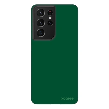 Picasee Fashion Case pentru Samsung Galaxy S21 Ultra 5G G998B - Green Gleam