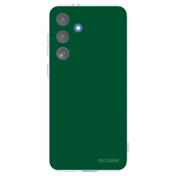 Picasee husă transparentă din silicon pentru Samsung Galaxy S25 FE 5G - Green Gleam