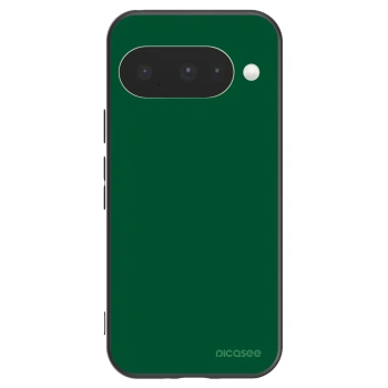 Picasee husă neagră din silicon pentru Google Pixel 10 - Green Gleam