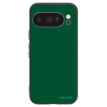 Picasee husă neagră din silicon pentru Google Pixel 10 Pro - Green Gleam