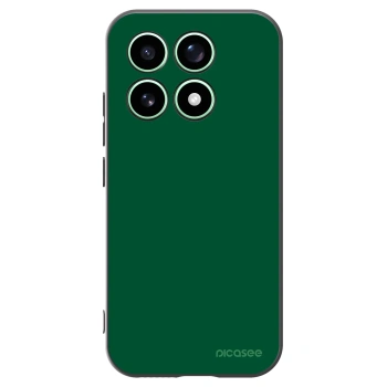 Picasee husă neagră din silicon pentru Xiaomi 17 - Green Gleam