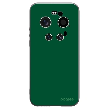 Picasee husă neagră din silicon pentru Xiaomi 17 Ultra - Green Gleam