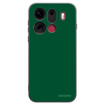 Picasee husă neagră din silicon pentru OPPO Find X9 Pro - Green Gleam