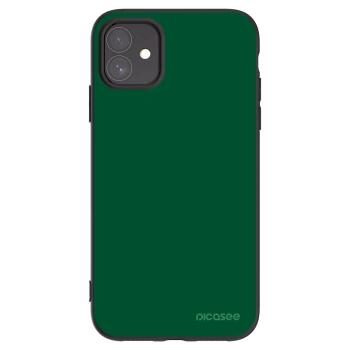 Picasee husă neagră din silicon pentru Apple iPhone 11 - Green Gleam