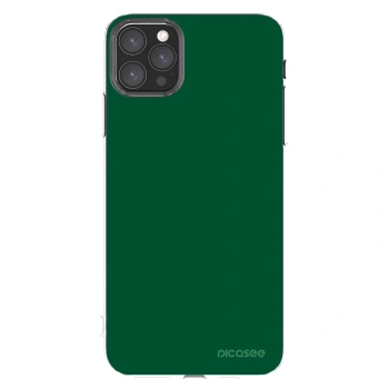 Picasee husă transparentă din silicon pentru Apple iPhone 11 Pro Max - Green Gleam