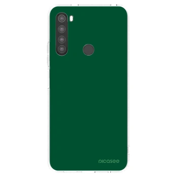 Picasee husă transparentă din silicon pentru Xiaomi Redmi Note 8 - Green Gleam