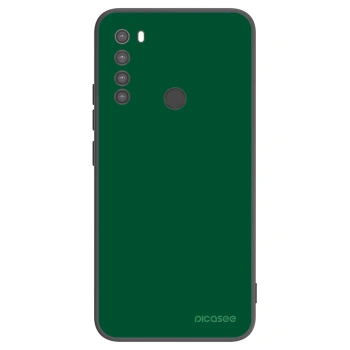 Picasee husă neagră din silicon pentru Xiaomi Redmi Note 8 - Green Gleam