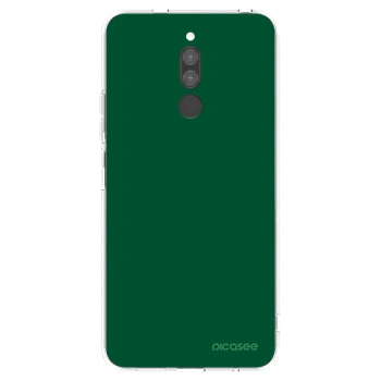 Picasee husă transparentă din silicon pentru Xiaomi Redmi 8 - Green Gleam