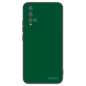 Picasee husă neagră din silicon pentru Huawei Nova 5T - Green Gleam