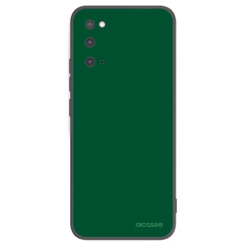 Picasee husă neagră din silicon pentru Samsung Galaxy S20 G980F - Green Gleam