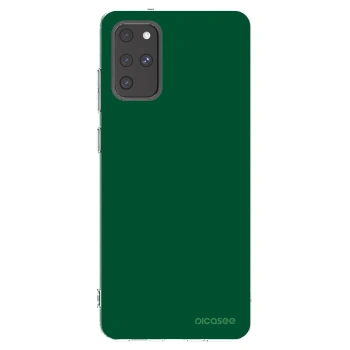 Picasee husă transparentă din silicon pentru Samsung Galaxy S20+ G985F - Green Gleam