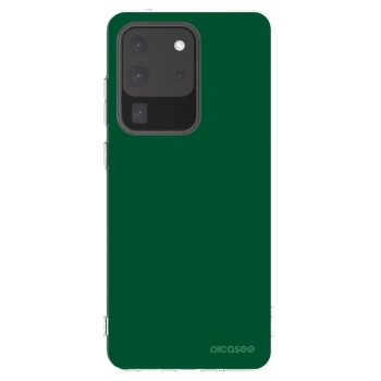 Picasee husă transparentă din silicon pentru Samsung Galaxy S20 Ultra 5G G988F - Green Gleam