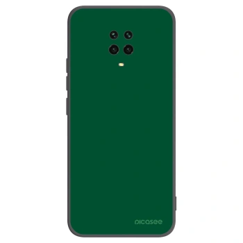 Picasee husă neagră din silicon pentru Xiaomi Redmi Note 9 Pro - Green Gleam