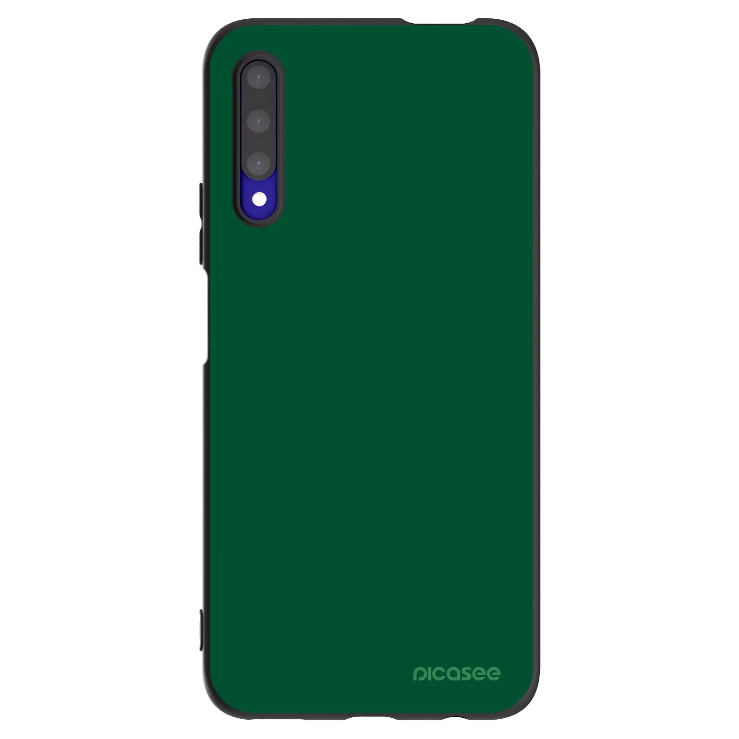Picasee husă neagră din silicon pentru Honor 9X Pro - Green Gleam