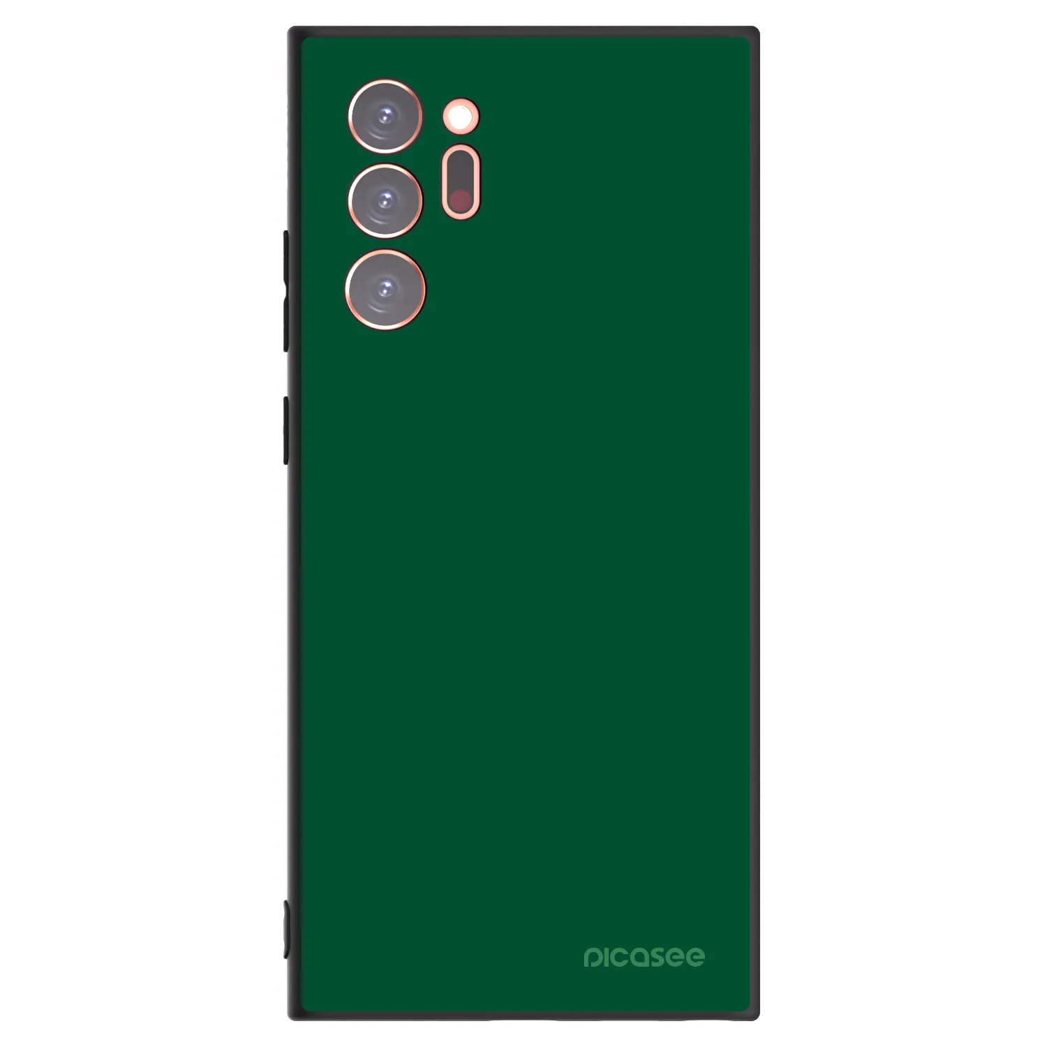Picasee husă neagră din silicon pentru Samsung Galaxy Note 20 Ultra - Green Gleam