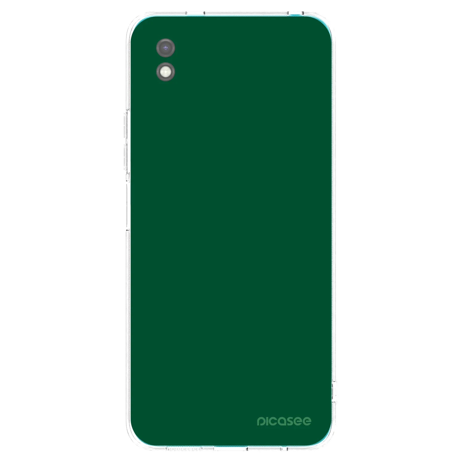 Picasee husă neagră din silicon pentru Xiaomi Redmi 9A - Green Gleam