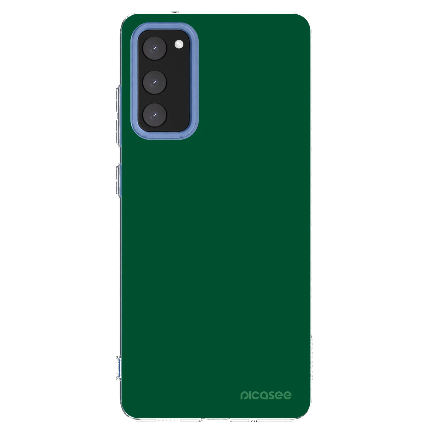 Picasee husă transparentă din silicon pentru Samsung Galaxy S20 FE - Green Gleam
