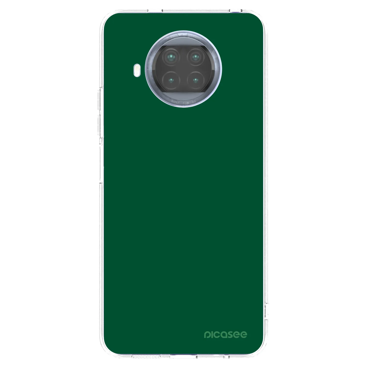 Picasee husă transparentă din silicon pentru Xiaomi Mi 10T Lite - Green Gleam