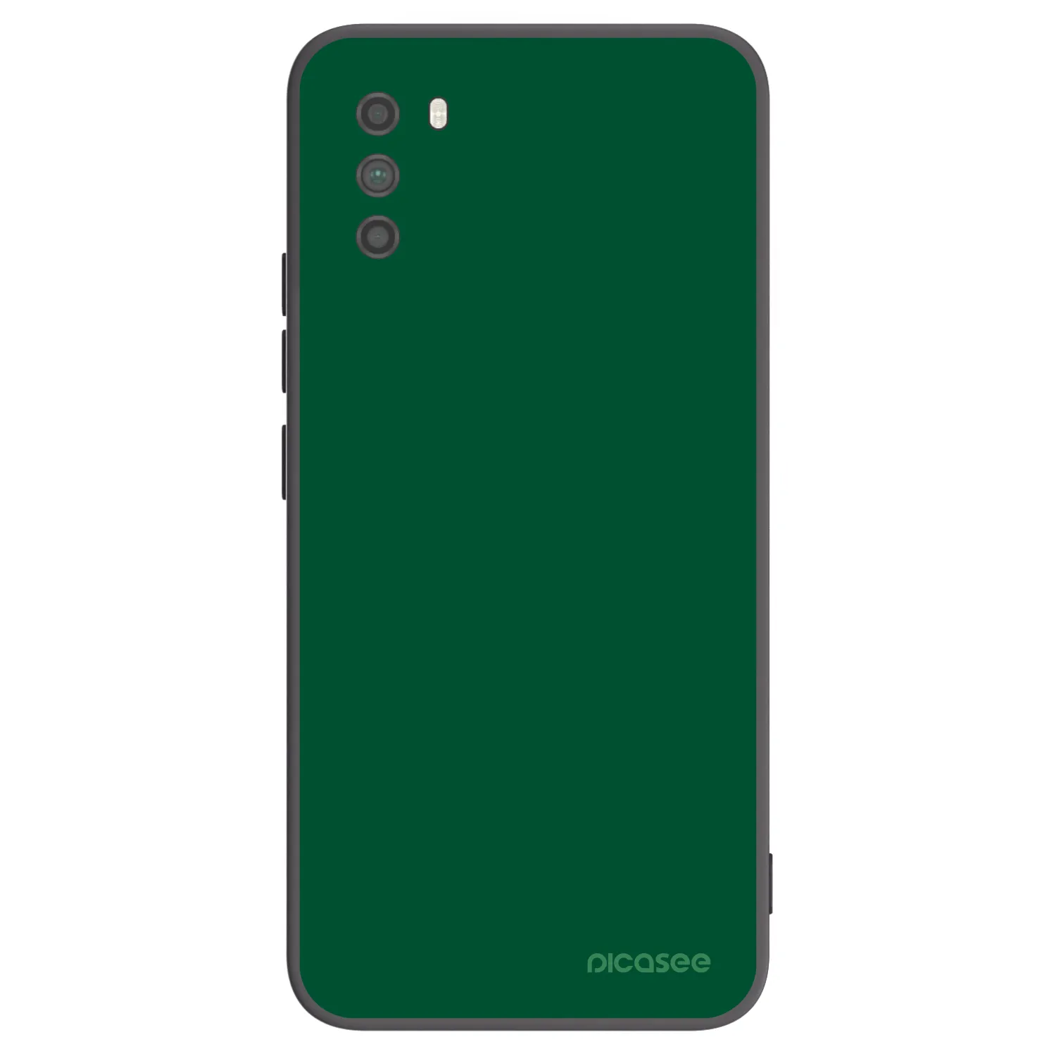 Picasee husă neagră din silicon pentru Xiaomi Poco M3 - Green Gleam