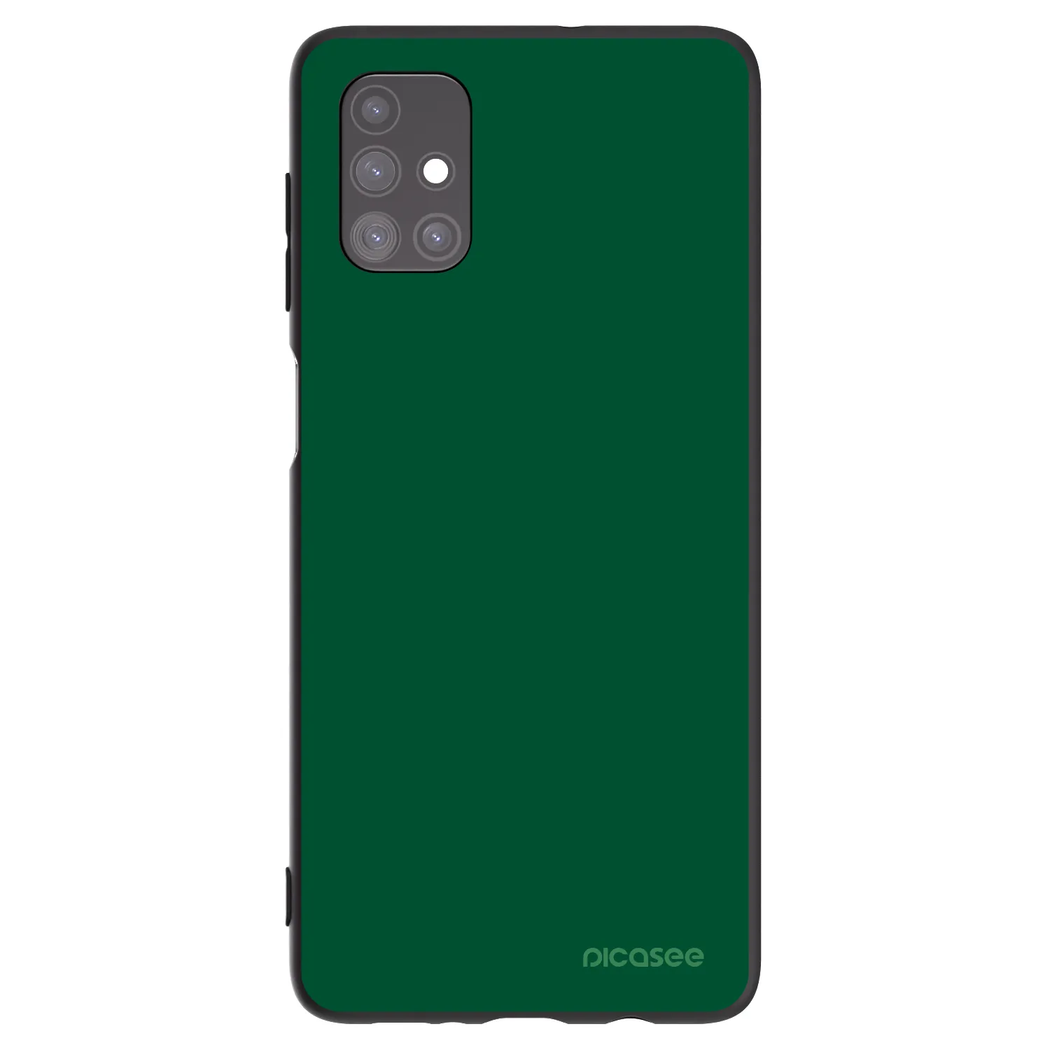 Picasee husă neagră din silicon pentru Samsung Galaxy M51 M515F - Green Gleam