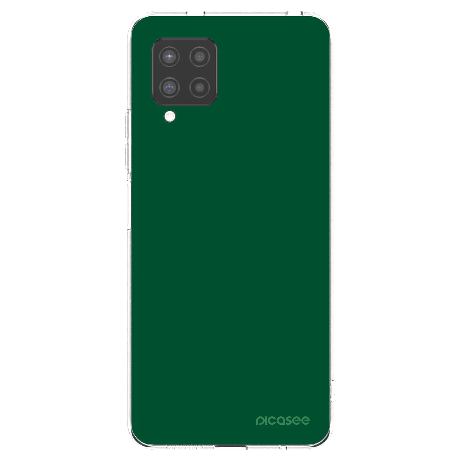 Picasee husă transparentă din silicon pentru Samsung Galaxy A42 A426B - Green Gleam