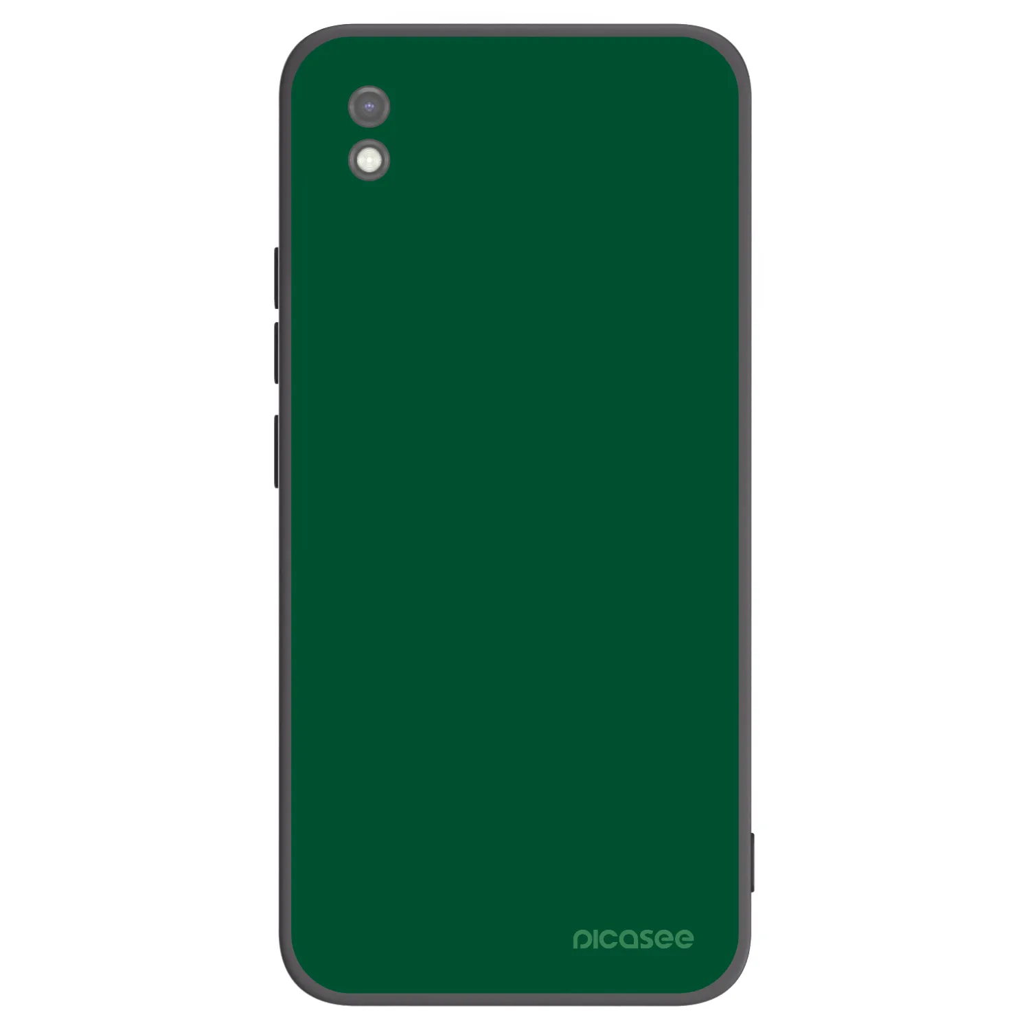 Picasee husă neagră din silicon pentru Xiaomi Redmi 9AT - Green Gleam