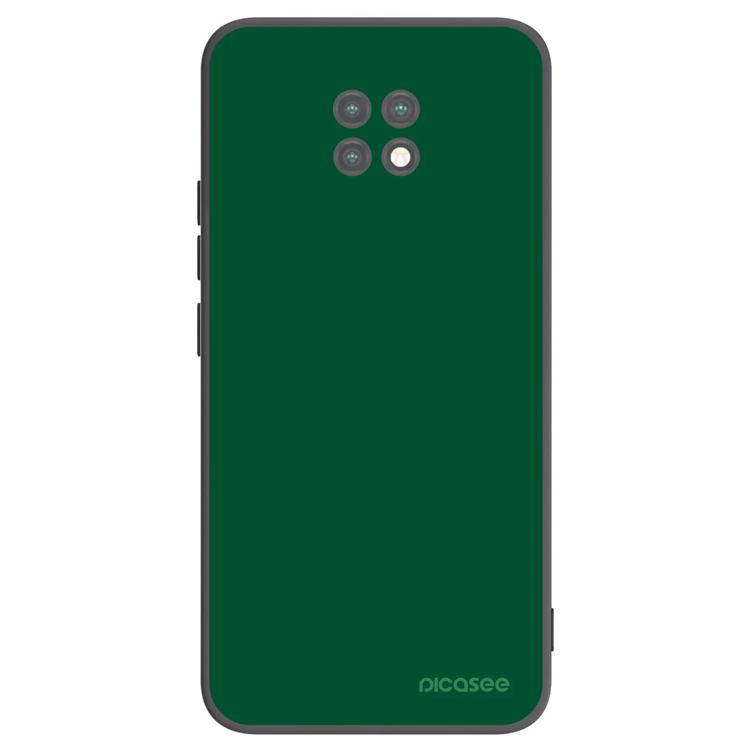 Picasee husă neagră din silicon pentru Xiaomi Redmi Note 9T - Green Gleam