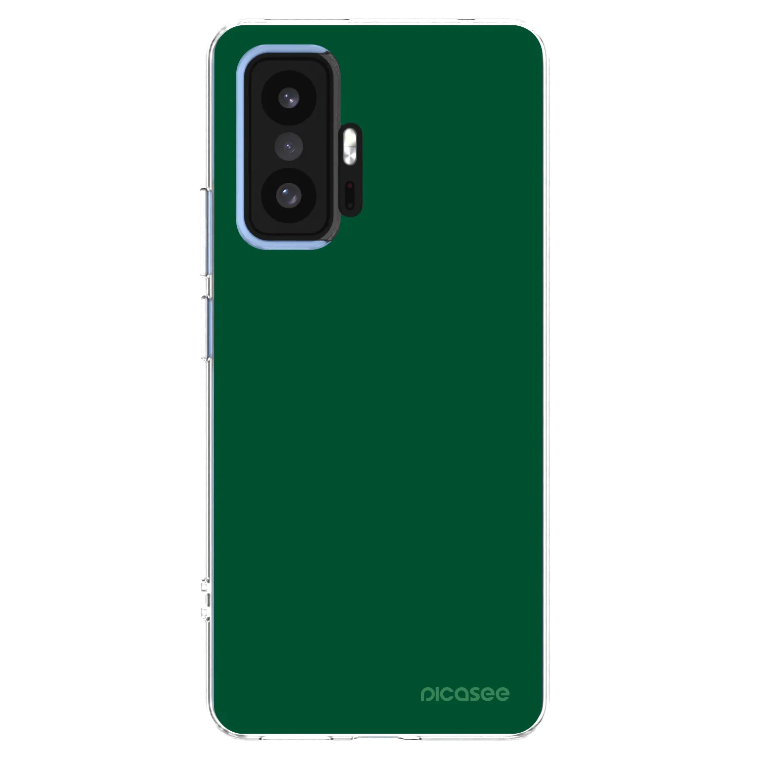 Picasee husă transparentă din silicon pentru Xiaomi 11T Pro - Green Gleam