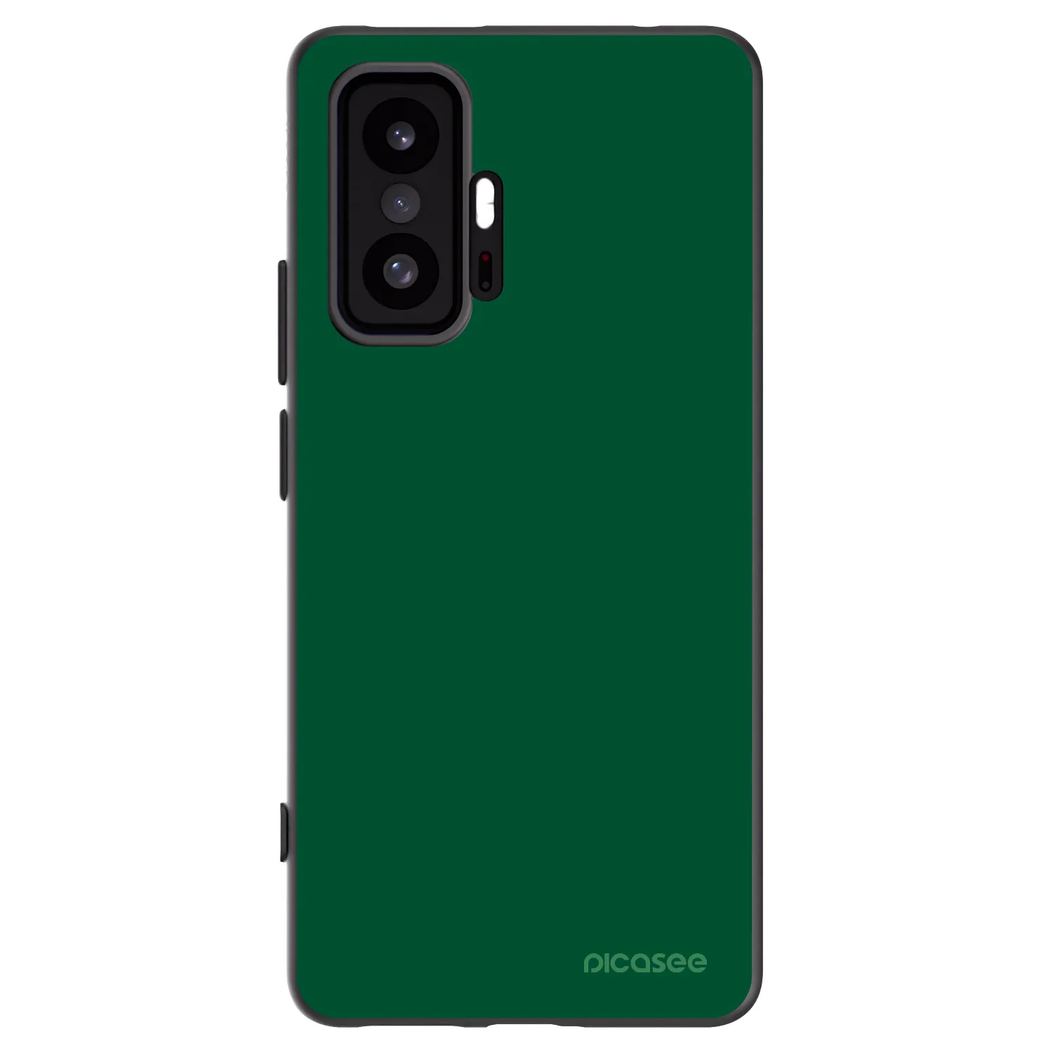 Picasee husă neagră din silicon pentru Xiaomi 11T Pro - Green Gleam