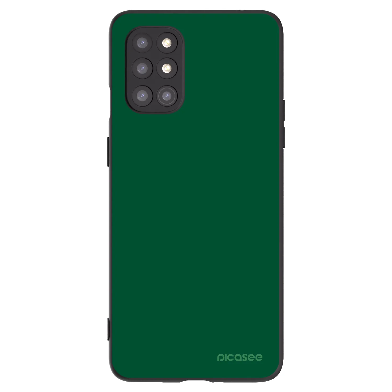Picasee husă neagră din silicon pentru OnePlus 8T - Green Gleam
