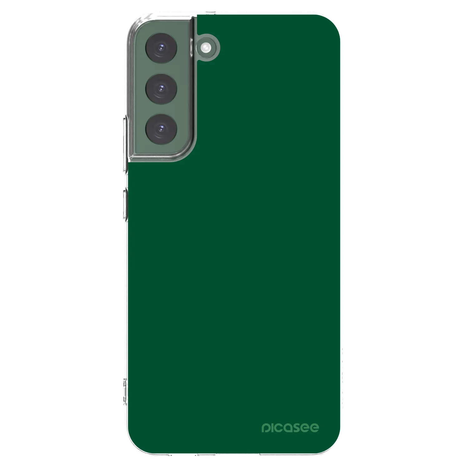 Picasee husă transparentă din silicon pentru Samsung Galaxy S22+ 5G - Green Gleam