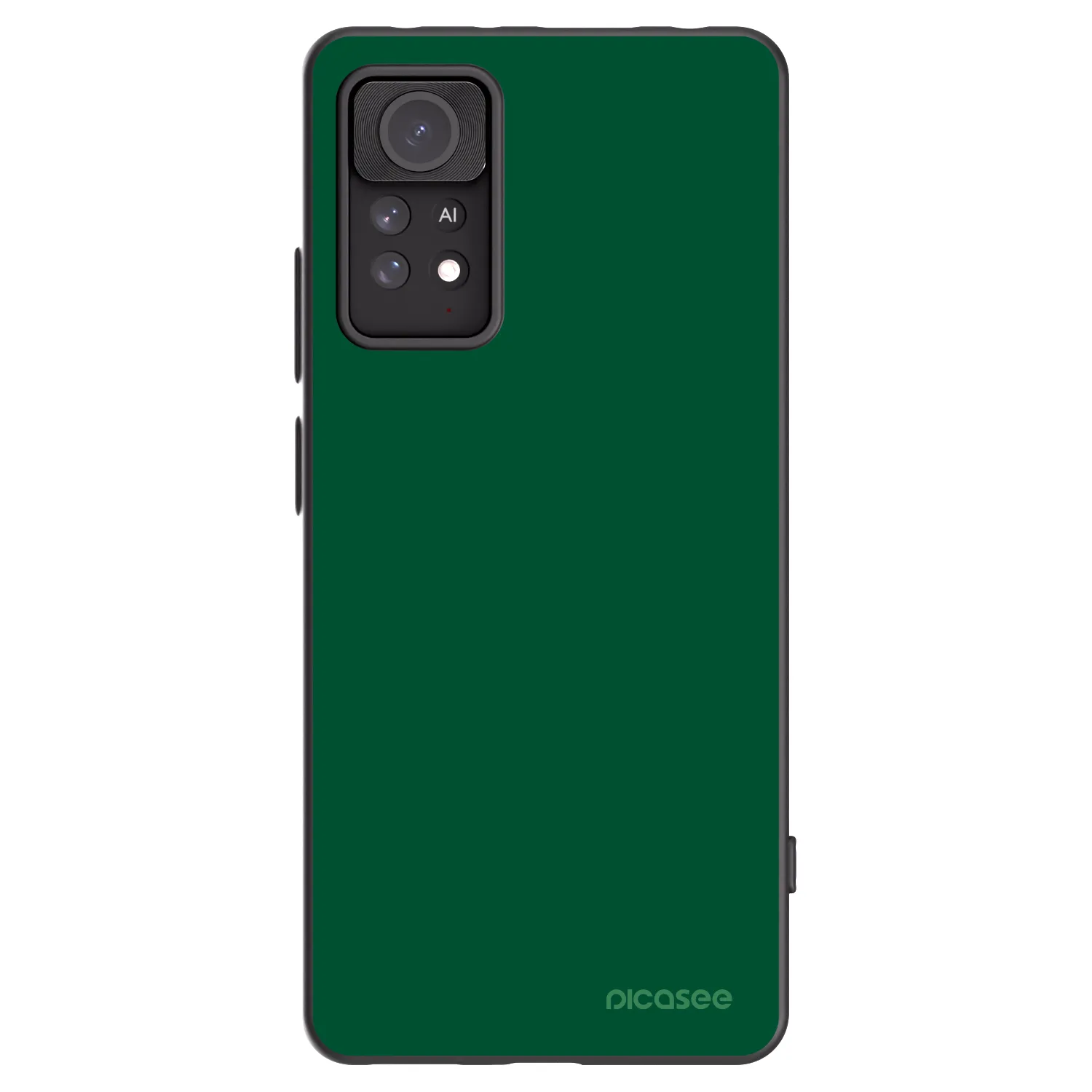 Picasee husă neagră din silicon pentru Xiaomi Redmi Note 11 Pro - Green Gleam