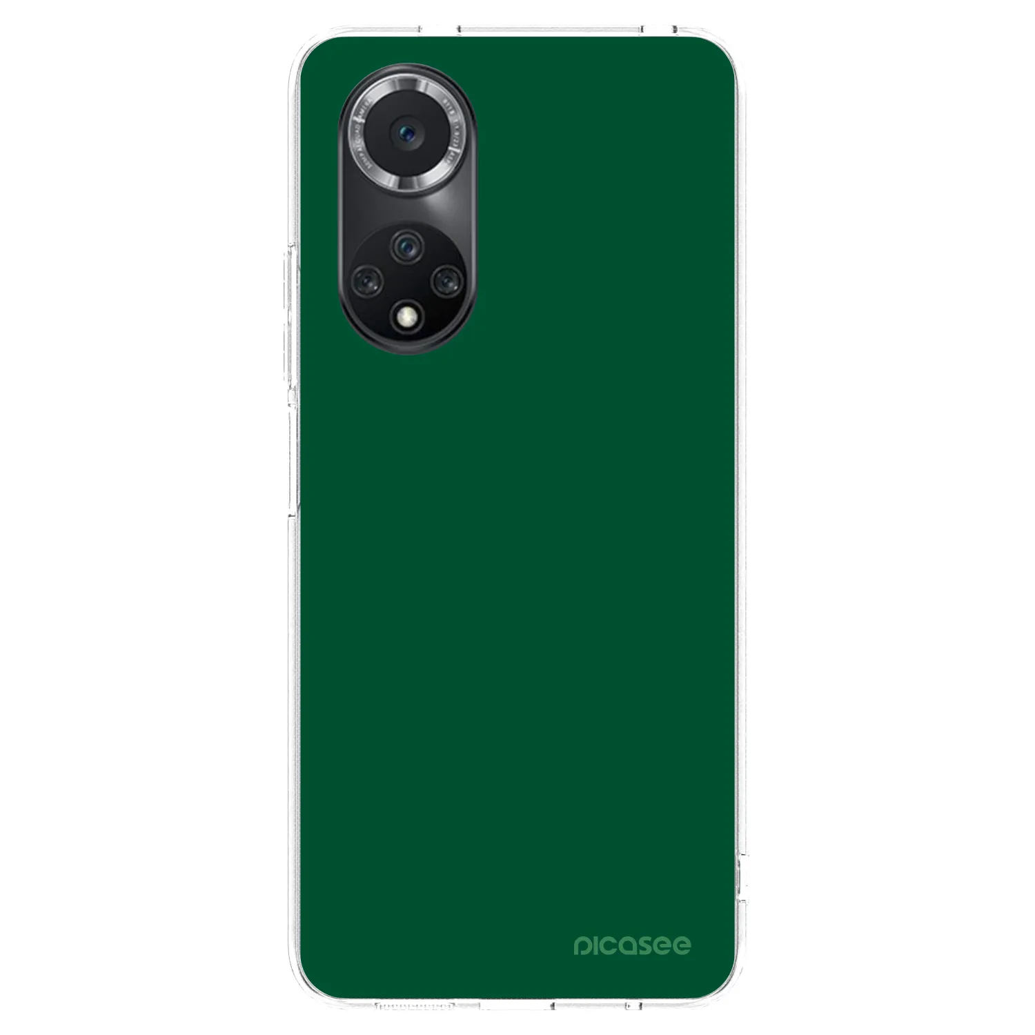 Picasee husă transparentă din silicon pentru Huawei Nova 9 SE - Green Gleam