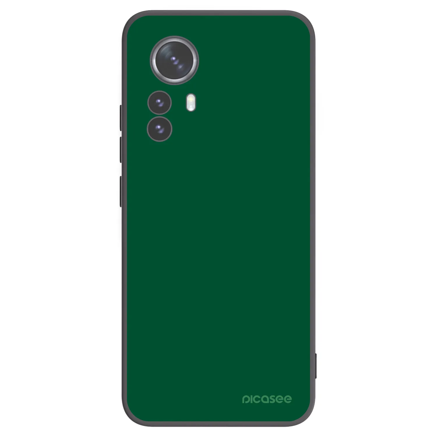 Picasee husă neagră din silicon pentru Xiaomi 12 Pro - Green Gleam