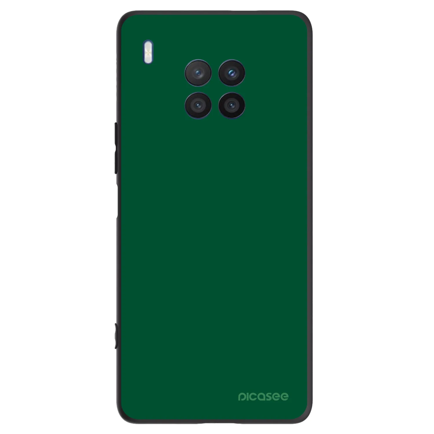 Picasee husă neagră din silicon pentru Honor 50 Lite - Green Gleam
