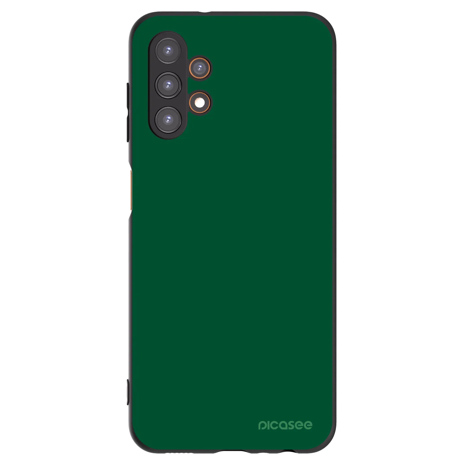 Picasee husă neagră din silicon pentru Samsung Galaxy A13 4G A135 - Green Gleam