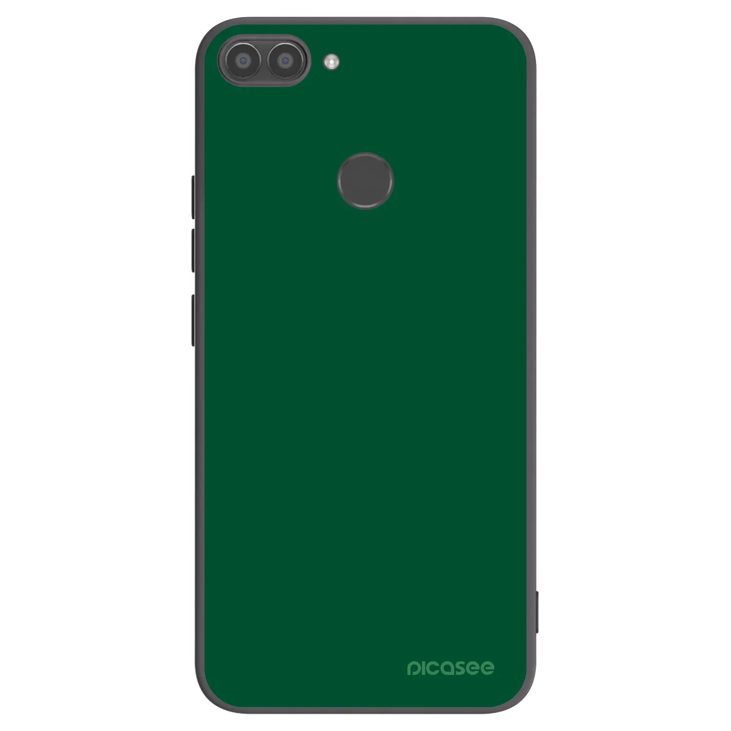 Picasee husă neagră din silicon pentru Huawei P Smart - Green Gleam