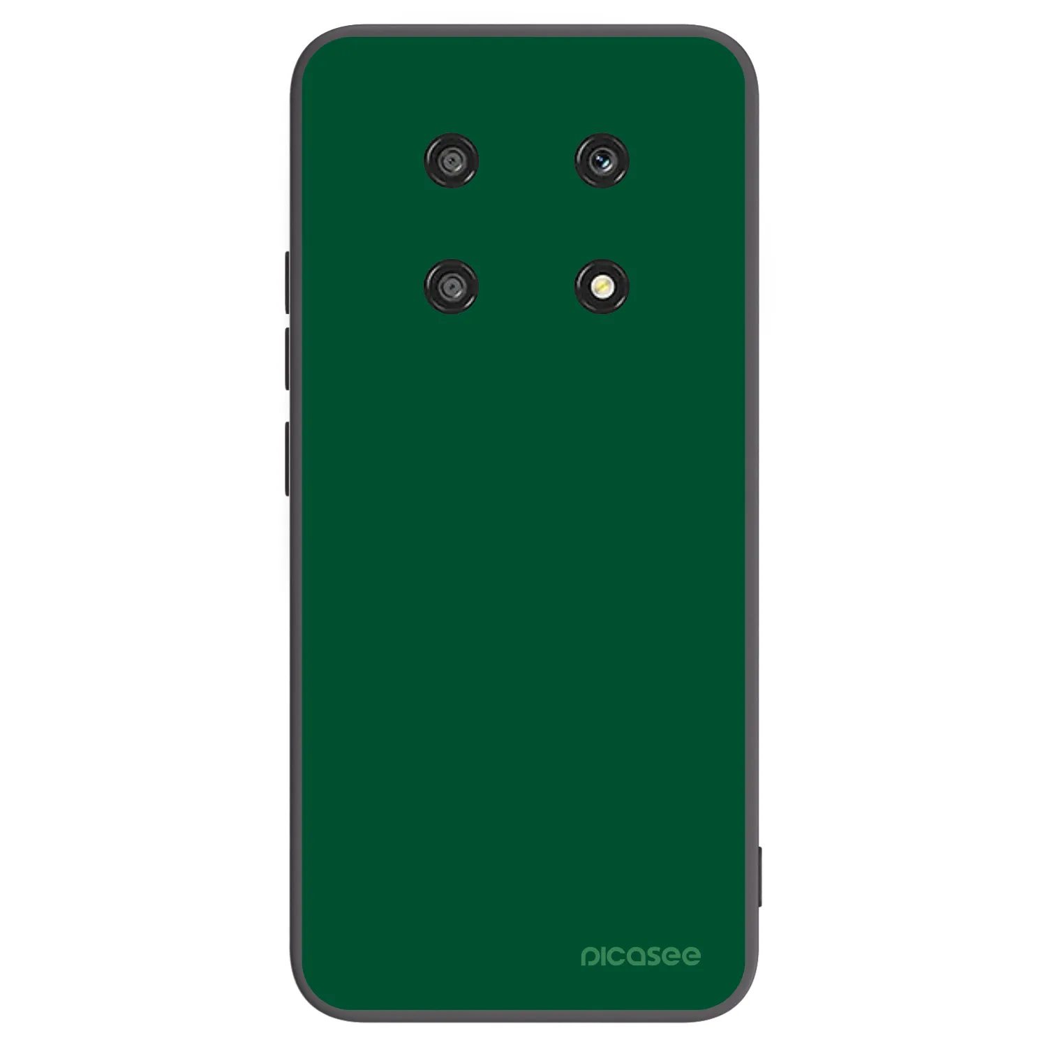 Picasee husă neagră din silicon pentru Honor Magic4 Lite 5G - Green Gleam