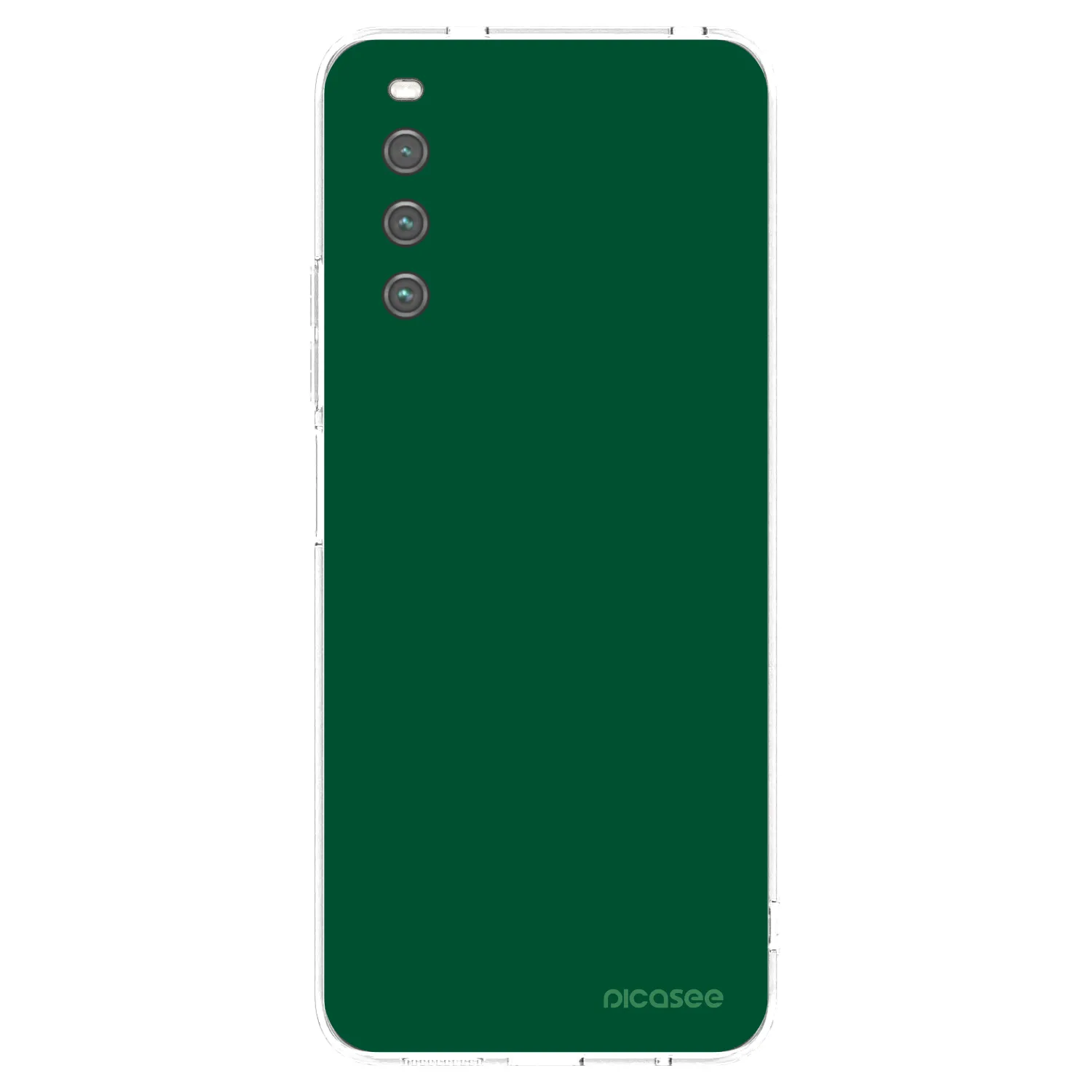 Picasee husă transparentă din silicon pentru Sony Xperia 10 IV 5G - Green Gleam