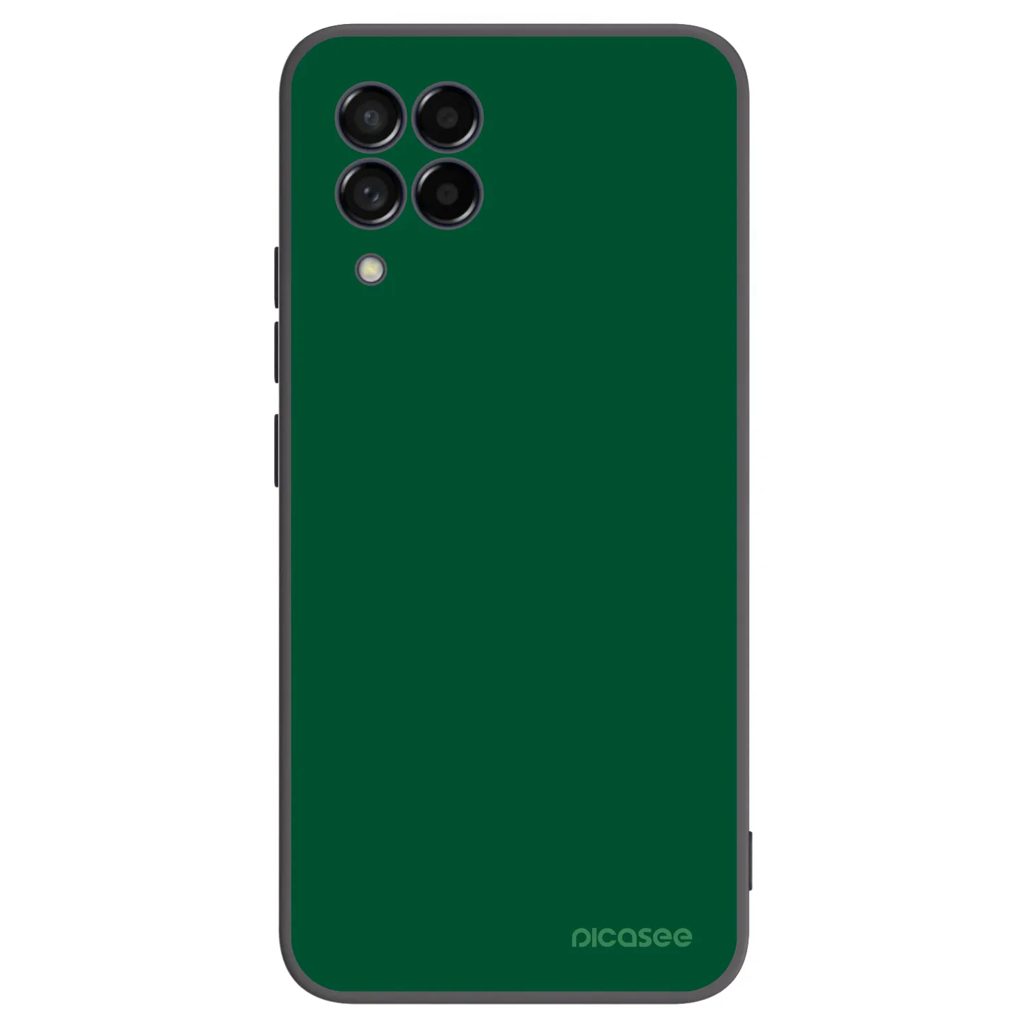 Picasee husă neagră din silicon pentru Samsung Galaxy M53 5G - Green Gleam