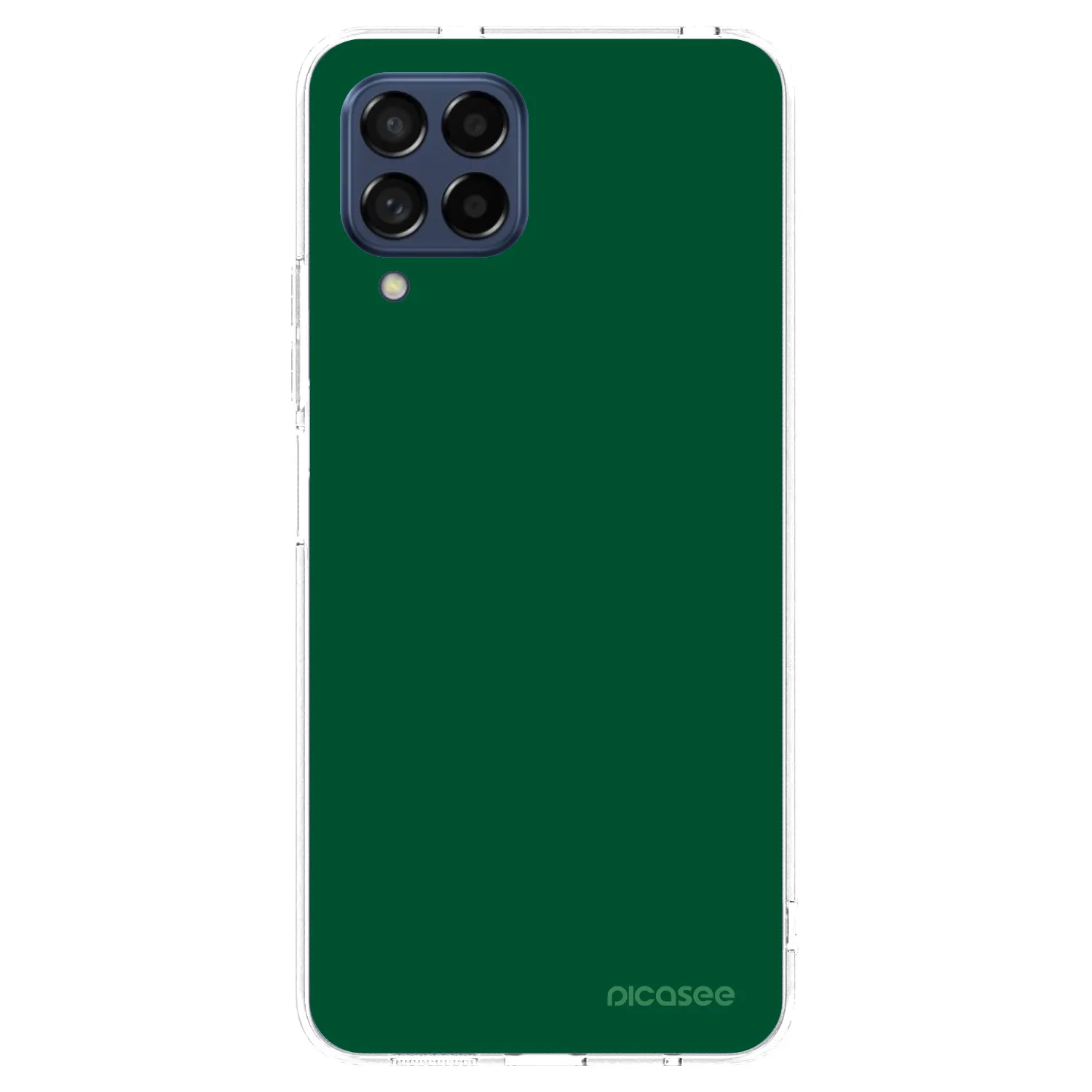 Picasee husă transparentă din silicon pentru Samsung Galaxy M53 5G - Green Gleam
