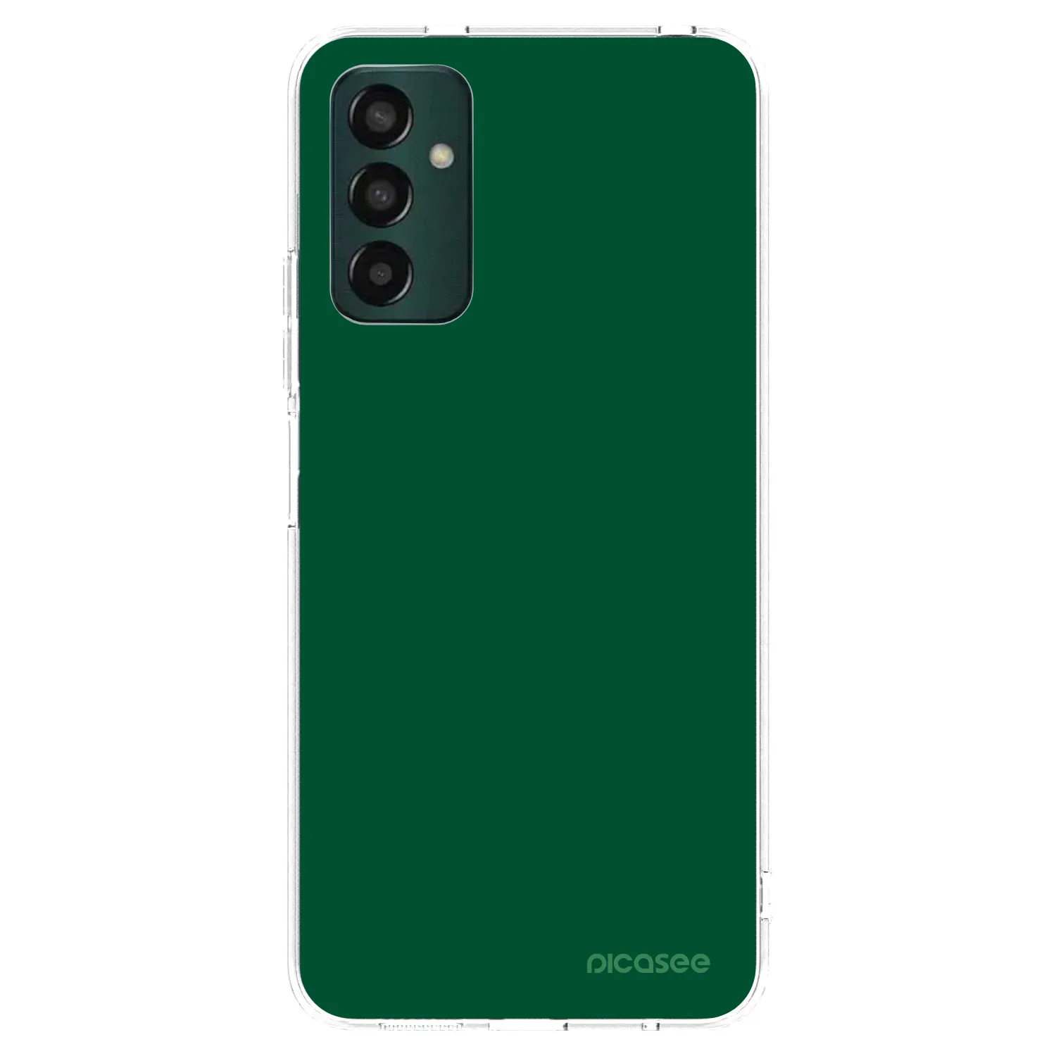 Picasee husă transparentă din silicon pentru Samsung Galaxy M13 M135F - Green Gleam