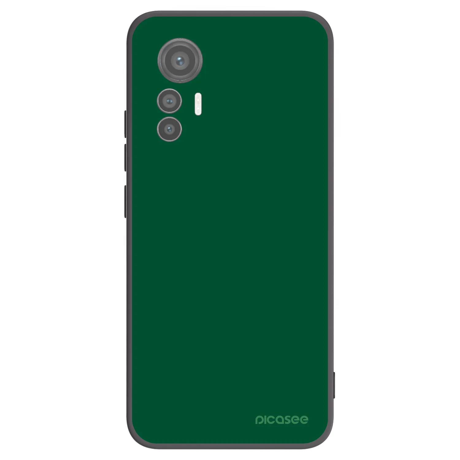 Picasee husă neagră din silicon pentru Xiaomi 12 Lite - Green Gleam