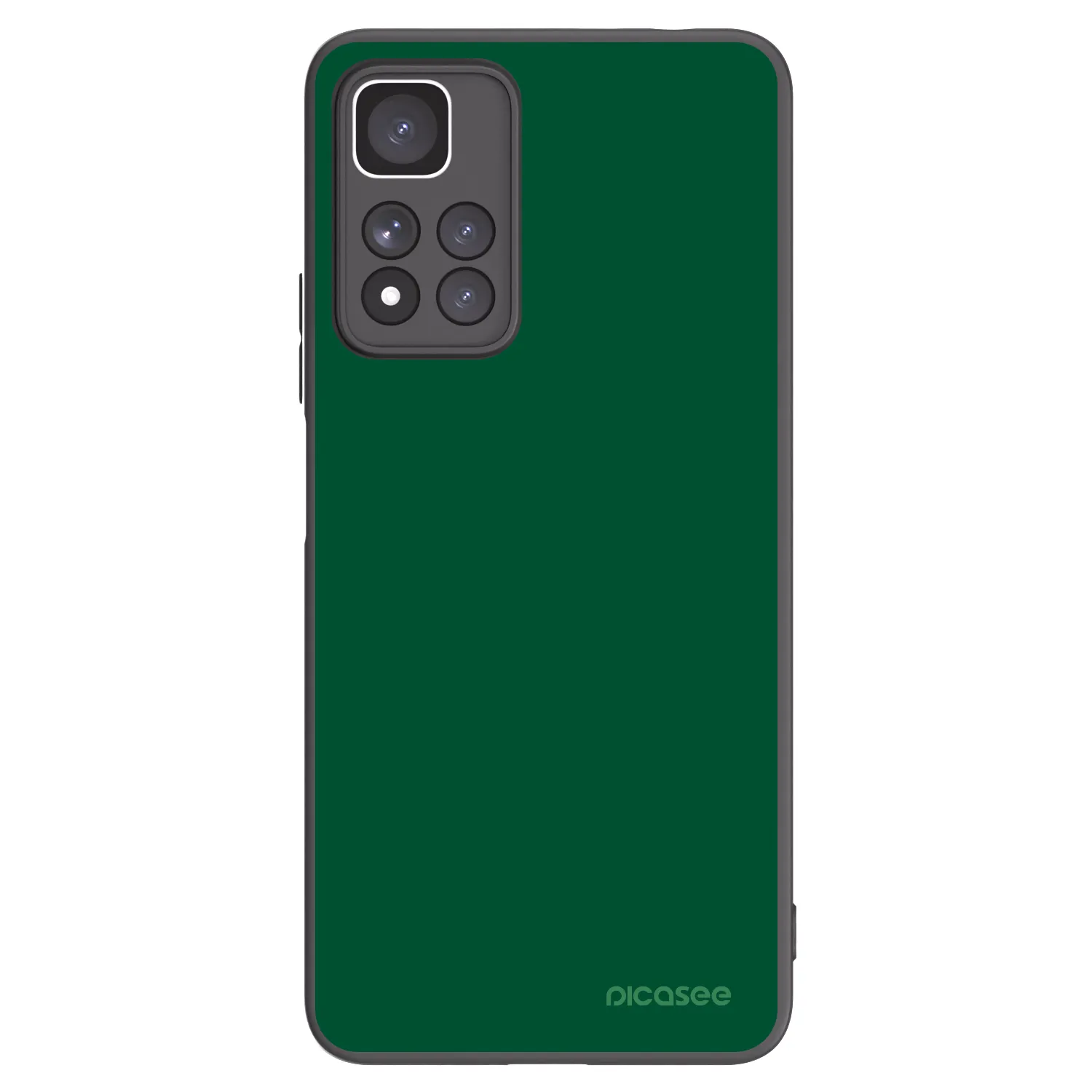 Picasee husă neagră din silicon pentru Xiaomi Redmi Note 11 Pro+ 5G - Green Gleam