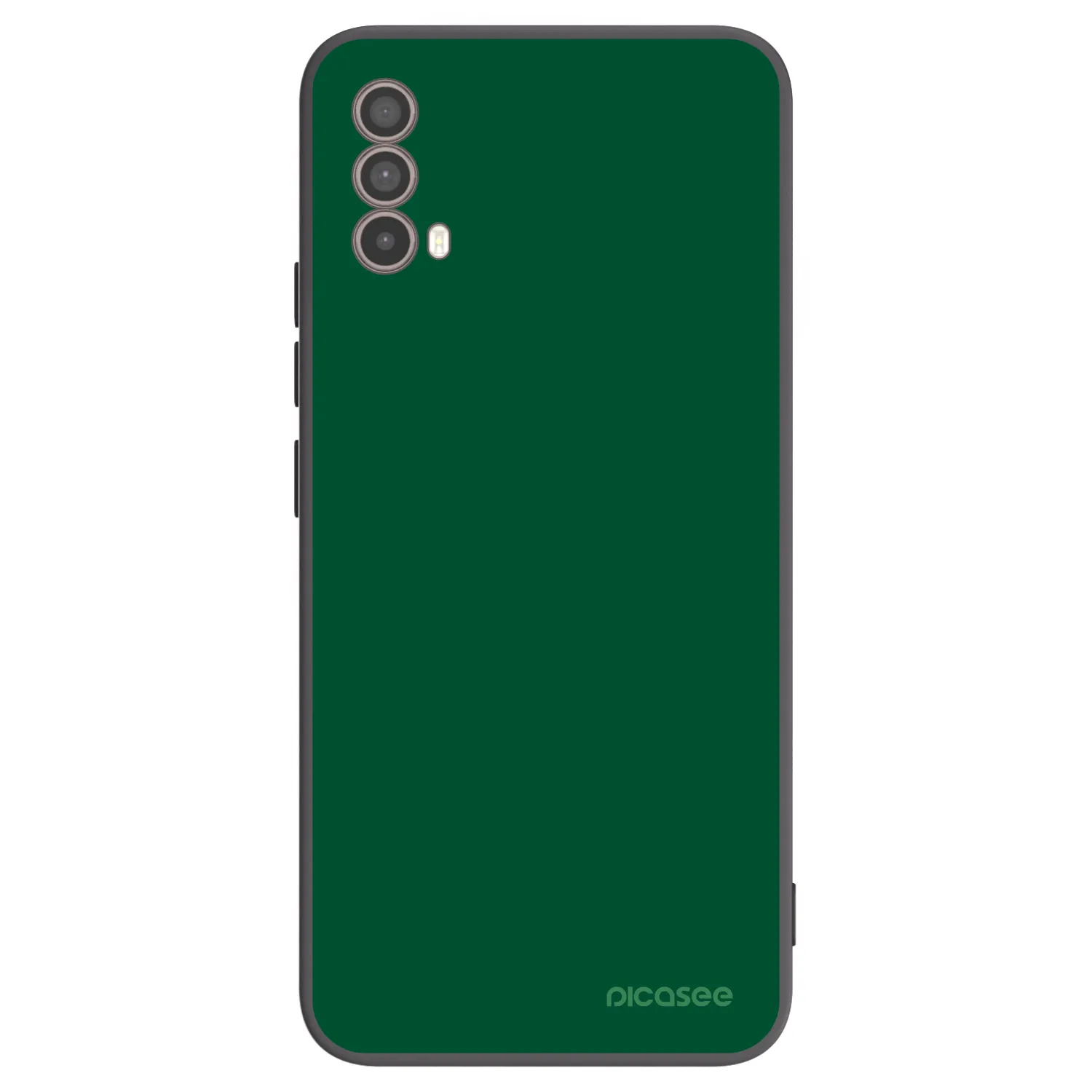 Picasee husă neagră din silicon pentru Motorola Moto E40 - Green Gleam