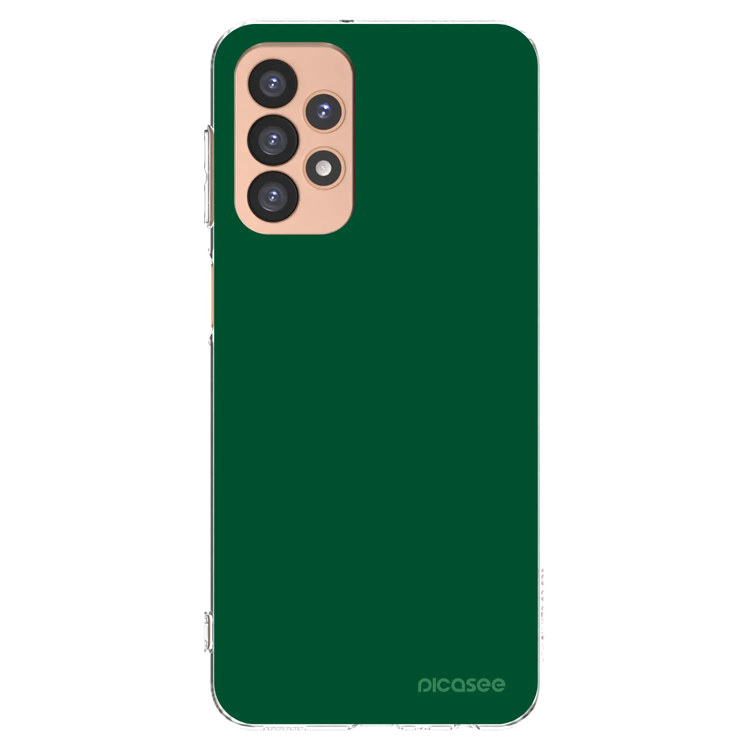 Picasee husă transparentă din silicon pentru Samsung Galaxy A23 A236B 5G - Green Gleam