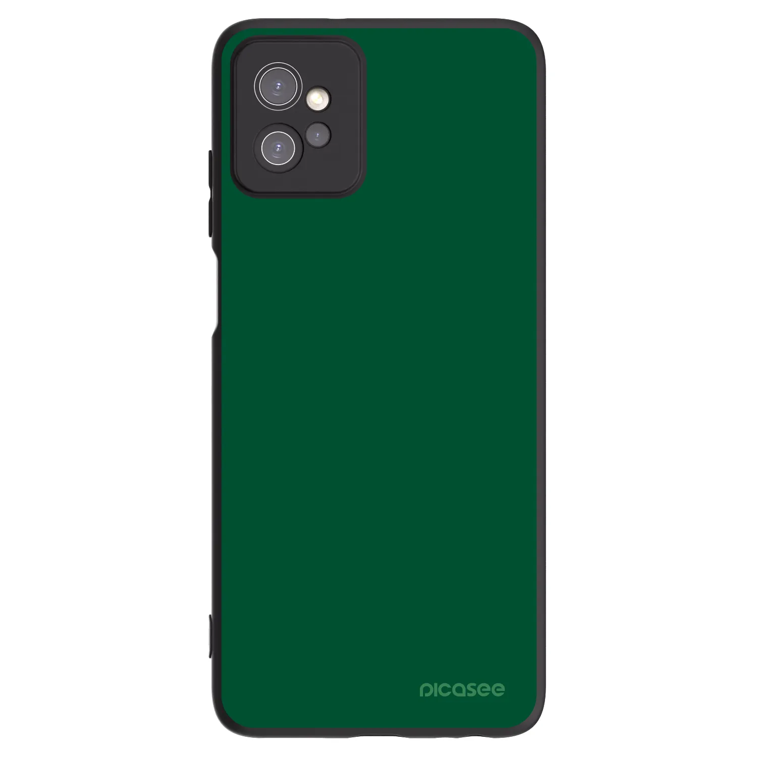 Picasee husă neagră din silicon pentru Motorola Moto G32 - Green Gleam