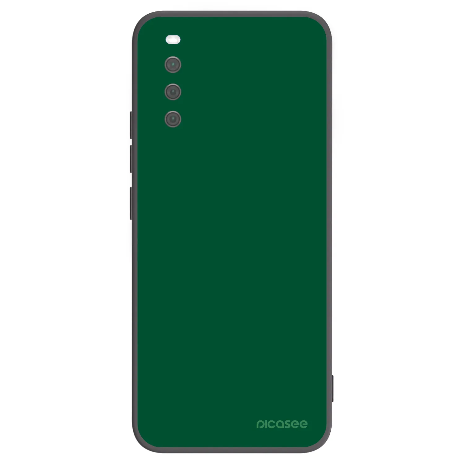 Picasee husă neagră din silicon pentru Sony Xperia 10 III - Green Gleam