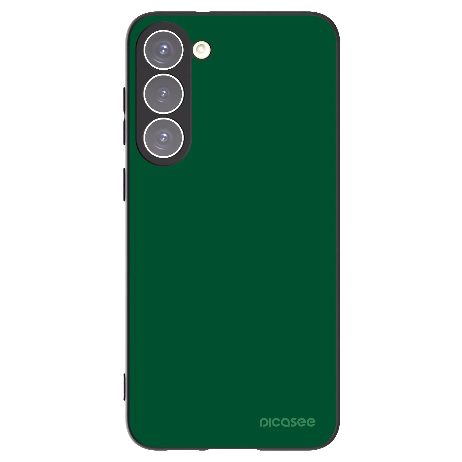 Picasee husă neagră din silicon pentru Samsung Galaxy S23+ 5G - Green Gleam