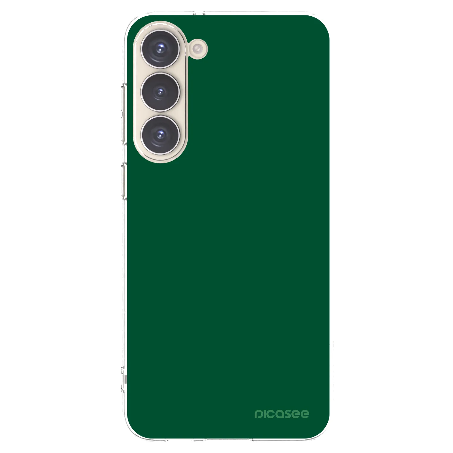 Picasee husă transparentă din silicon pentru Samsung Galaxy S23+ 5G - Green Gleam